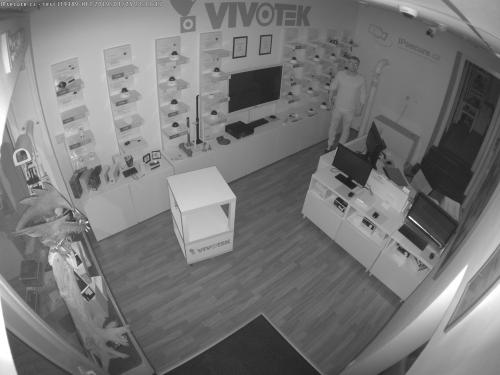 Záběr z testované kamery VIVOTEK IT9389-HF2
