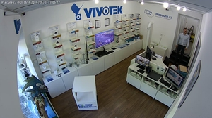 Záběr IP kamery VIVOTEK FD8169A