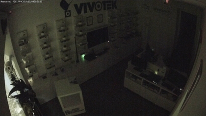 Záběr IP kamery VIVOTEK FD8177-H