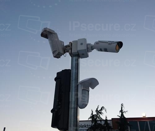Instalace IP kamery VIVOTEK IB8382-T k zabezpečení plotu areálu