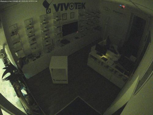 Záběr z testované kamery VIVOTEK FD9380-HF2