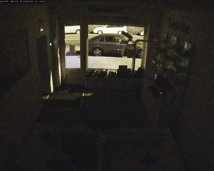 Záběr IP kamery VIVOTEK IP8152 - noc bez přísvitu