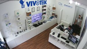 Záběr IP kamery VIVOTEK FD8168