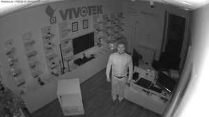 Záběr IP kamery VIVOTEK FD816B-HT