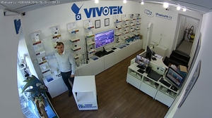 Záběr IP kamery VIVOTEK FD8169A