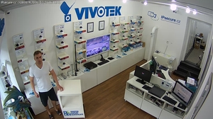 Záběr IP kamery VIVOTEK FD8167A
